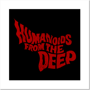 Humanoids From The Deep (1980) (Vintage/Distressed) Posters and Art